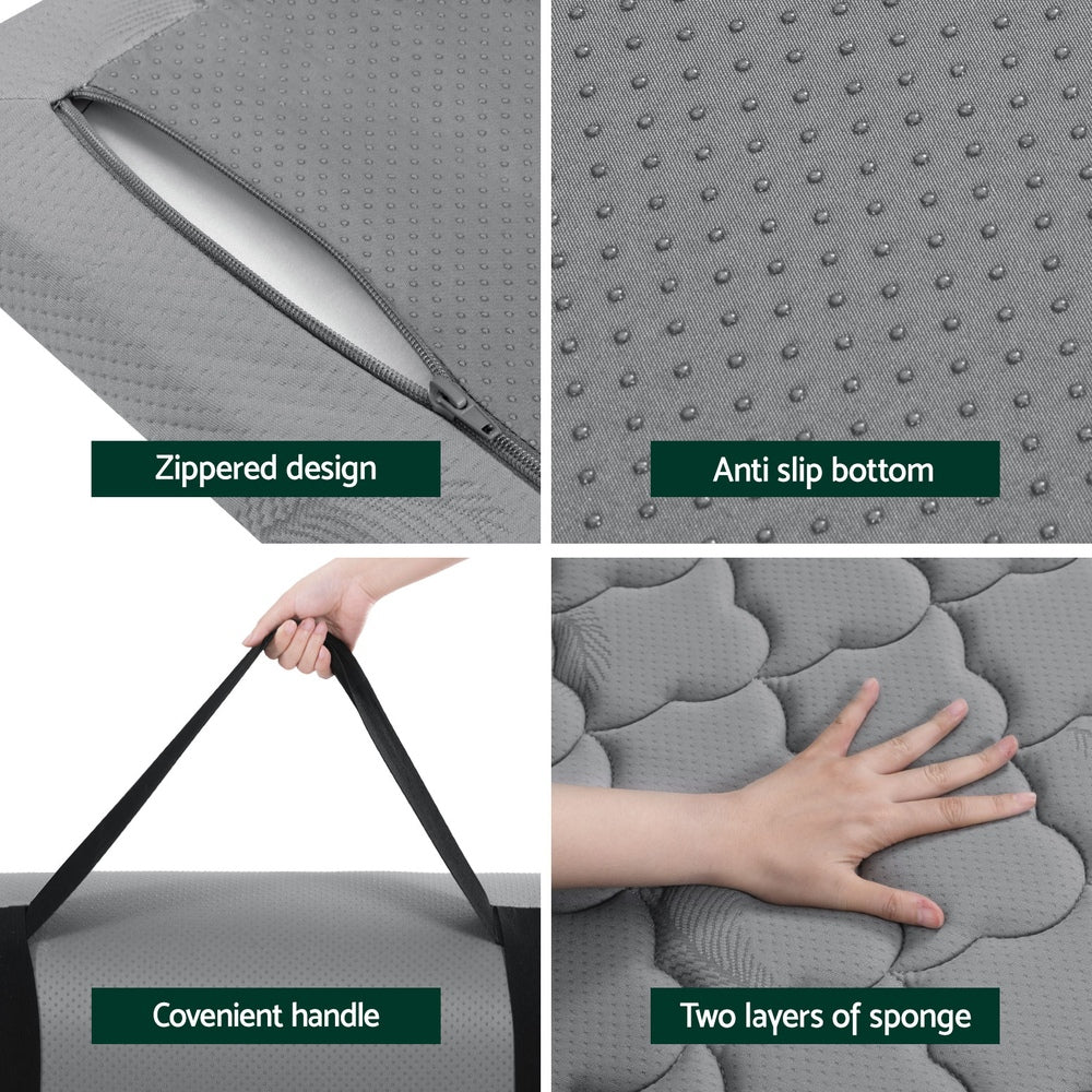 Giselle Bedding Single Foldable Mattress Camping Mat