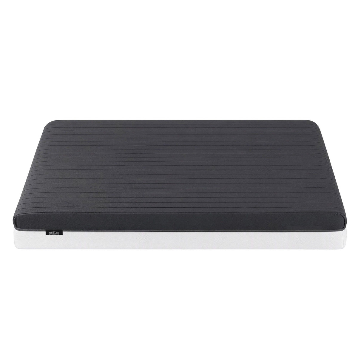 Giselle 18cm Double Memory Foam Mattress Dual Feel Reversible Charcoal Foam