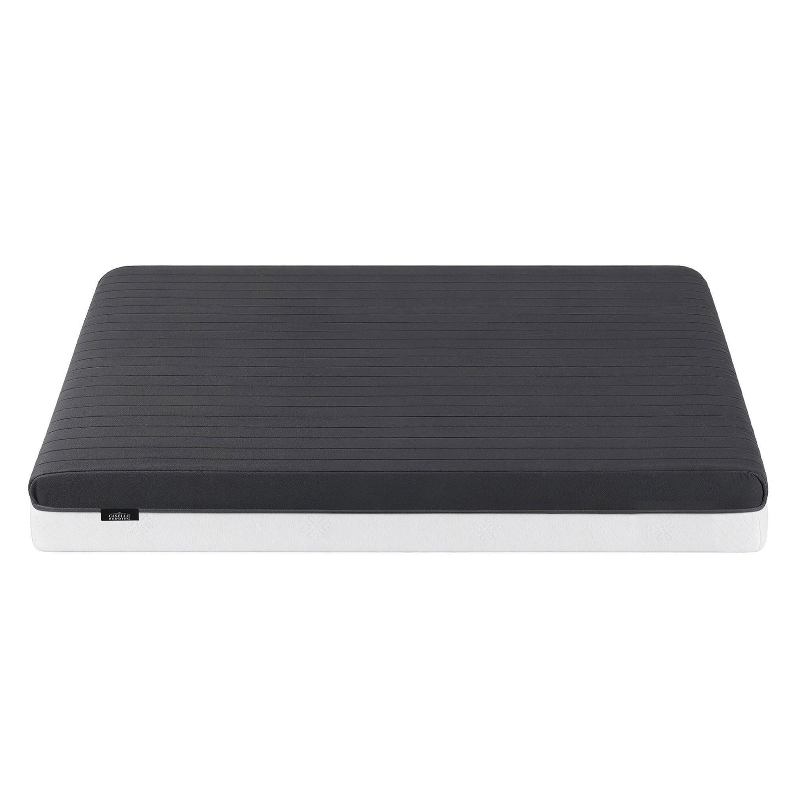 Giselle 18cm Double Memory Foam Mattress Dual Feel Reversible Charcoal Foam