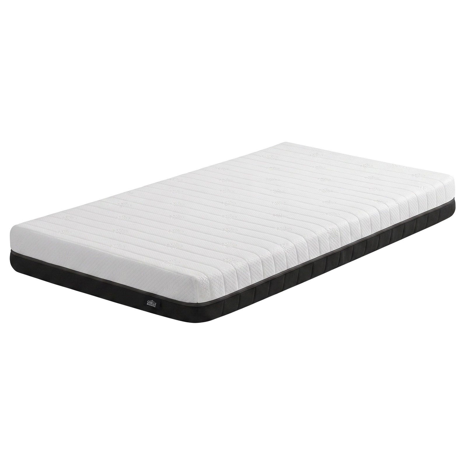 Giselle 18cm King Single Memory Foam Mattress Dual Feel Reversible Charcoal Foam