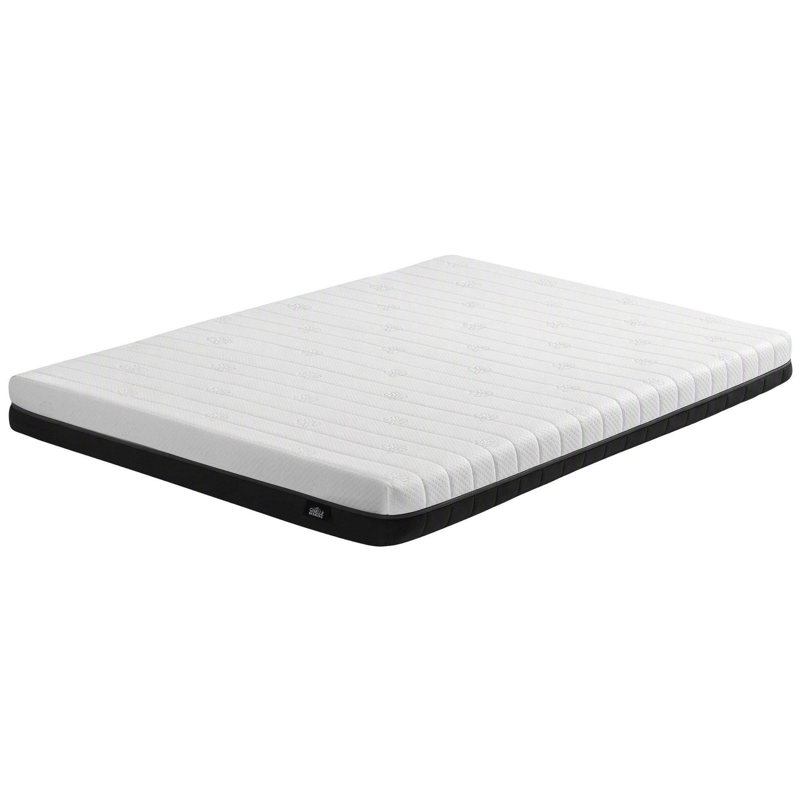 Giselle 18cm Queen Memory Foam Mattress Dual Feel Reversible Charcoal Foam