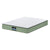 Giselle 25cm Memory Foam Mattress Dual Layer Zipper Cover Cool Charcoal Foam Mattresses Queen