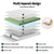 Giselle 20cm Memory Foam Mattress Green Tea King