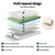 Giselle 20cm Memory Foam Mattress Green Tea King Single