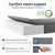 Giselle Foldable Mattress Folding Sofa Bed Trifold Sleeping Camping Cushion Mat