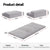 Giselle Foldable Mattress Folding Sofa Bed 4-fold Sleeping Camping Cushion Mat