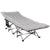 Artiss Folding Bed With Mattress Heavy Duty Grey 185CM