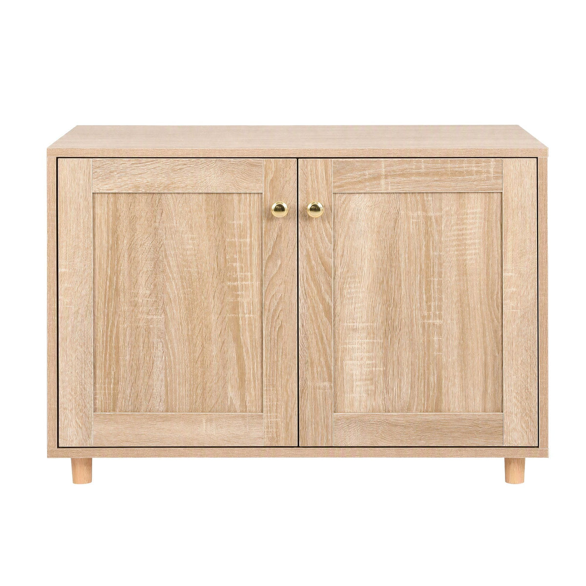 Artiss 2-In-1 Coffee Table Pet Cat House Wooden Side Table Storage Cabinet 80x50x55CM