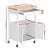 Artiss Kitchen Island Trolley Rolling Serving Cart Storage Drawer Cupboard 60cm