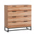 Artiss 4 Chest of Drawers Cabinet Dresser Table Tallboy Storage Bedroom Rust Oak