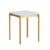 Artiss Coffee Table Marble Effect Square