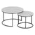 Artiss Nesting Coffee Table Set of 2 Marble Effect