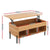 Artiss Coffee Table Lift-top Oak