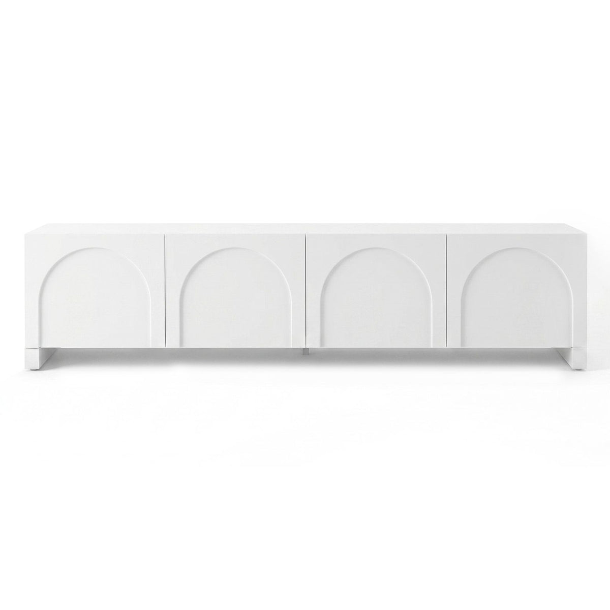 Artiss TV Unit Entertainment Unit Storage Cabinet Adjustable Shelf 180cm White