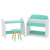 Keezi Kids Bookshelf 2 In 1 Table Chair Set Bookcase Toys Shelves Children Organiser