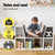 Keezi Kids Bookshelf Bookcase Toys Box Shelves Storage Cabinet Container Children Organiser