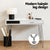 Artiss Computer Desk Drawer Cabinet Home Office Desks Workstation 100cm White