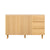 130cm Artiss Buffet Sideboard Cupboard Cabinet Pantry Storage Drawer Pine