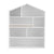 Keezi 4 Tiers Kids Bookshelf Wooden Bookcase Display Storage Organiser Cabinet White