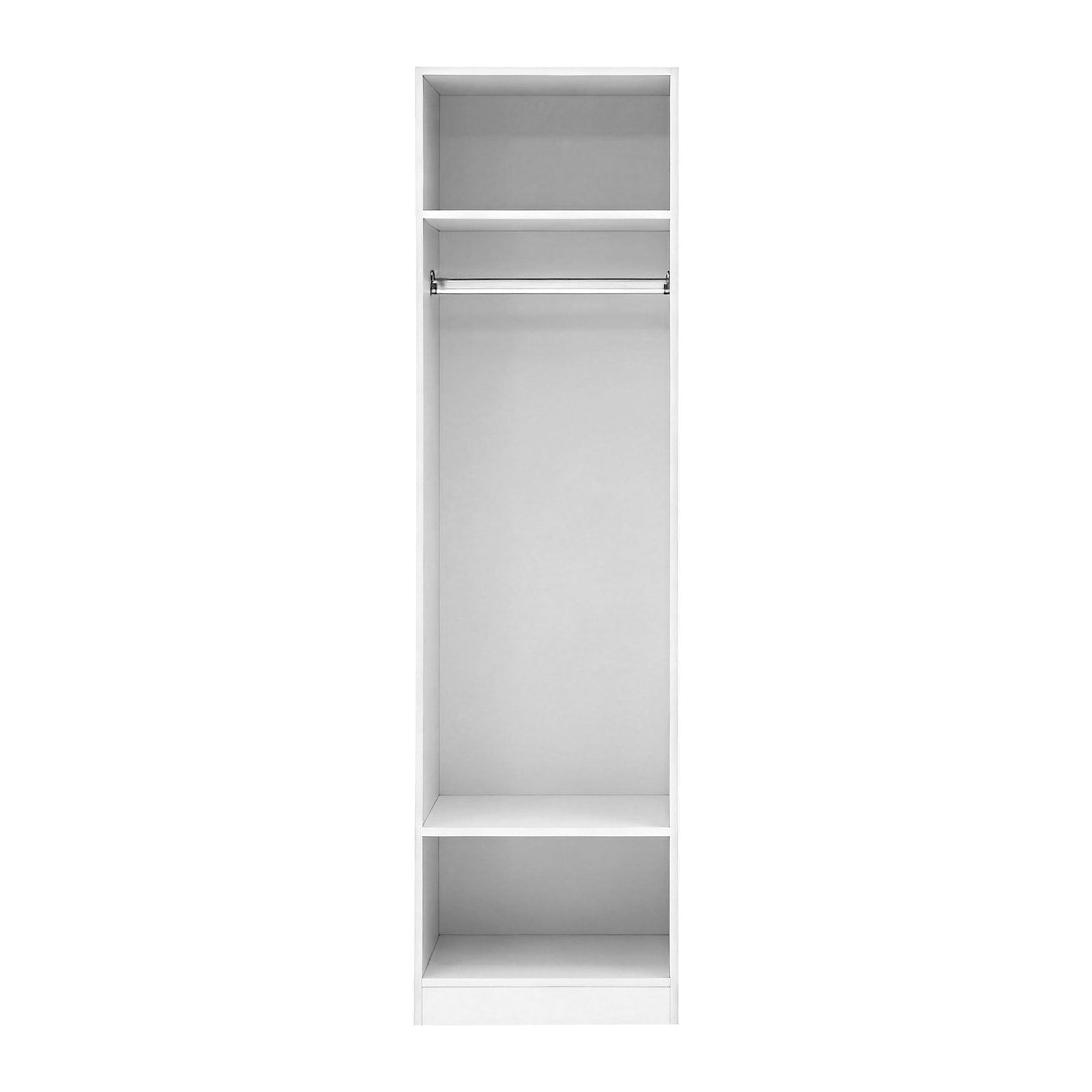 Artiss 2X Wardrobe Clothes Closet Storage Organiser Shelf White