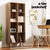 Artiss Bookshelf Bookcase 4 Tiers LEOR Walnut