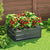 Greenfingers Garden Bed 80X60X30cm Planter Box