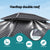 Instahut Gazebo 3x3.65m Canopy Outdoor Steel Frame Patio Tent Curtains Marquee Grey