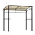 Instahut Gazebo Outdoor BBQ Grill Patio Garden Marquee Shade Shelter Shelf Hooks Beige