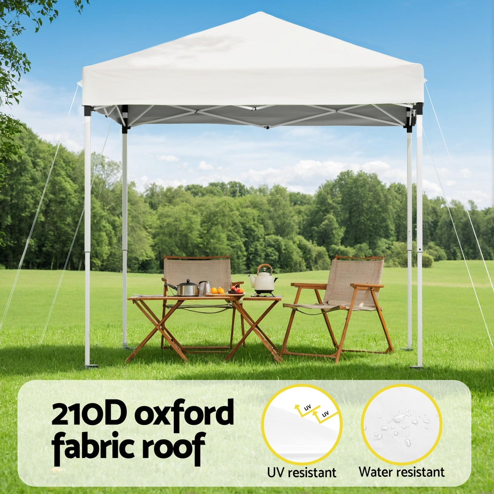 Instahut Gazebo 2x2m Outdoor Patio Garden Marquee Shade White