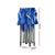 Instahut Gazebo Pop Up Marquee 3x3 Folding Tent Outdoor Camping 500D Oxford Blue