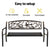 Gardeon Outdoor Bench Seat Garden Steel Outdoor Furniture 3 Seater Park Bronze