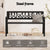 Gardeon Outdoor Garden Bench Seat Outdoor Furniture Steel 2 Seater Park Black