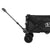 Gardeon Garden Cart with Opening Rear Black