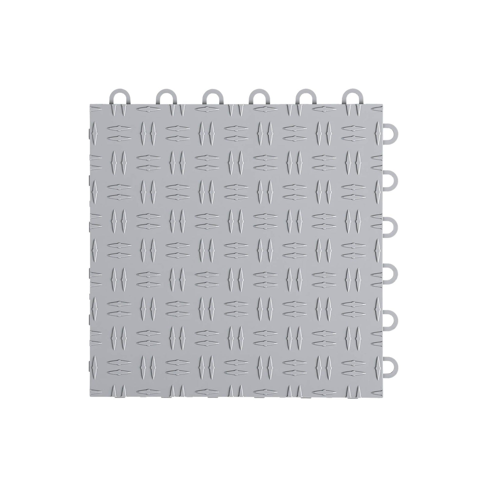 Giantz Garage Floor Tiles Interlocking PP Flooring 25PCS 30x30cm Grey