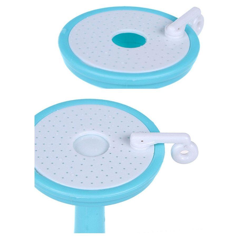 Anyhouz Water Tap Extension Swivel Long Blue High Elastic Sink Kitchen Bathroom Accessories Faucet Water Extender