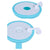Anyhouz Water Tap Extension Swivel Long Blue High Elastic Sink Kitchen Bathroom Accessories Faucet Water Extender