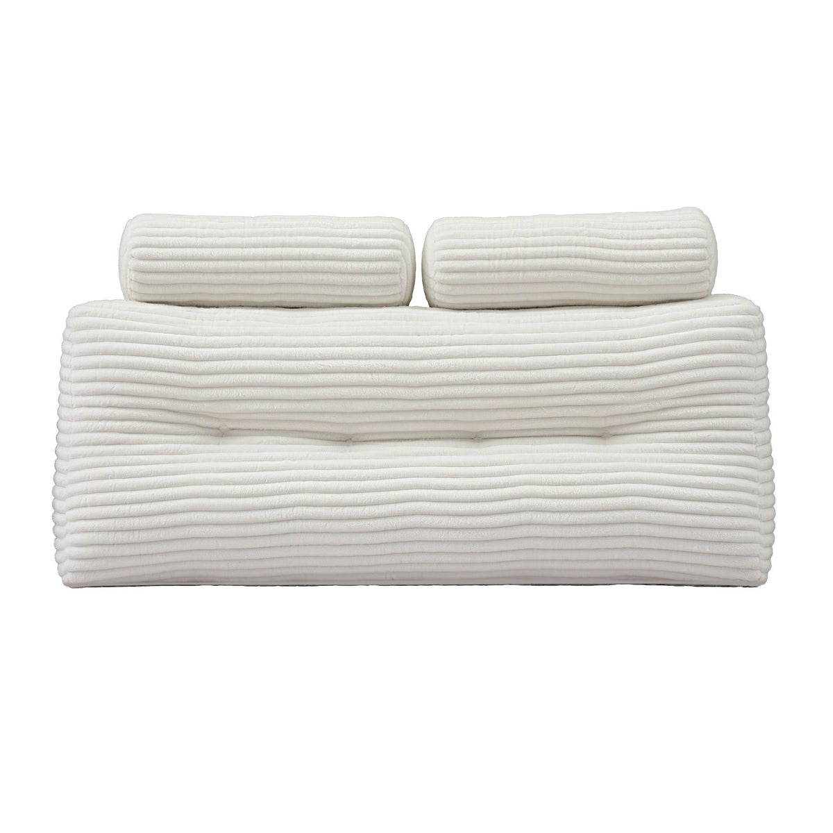 Giselle wedge pillow headboard with non-flattening shredded foam core, perfect for dorm reading or sofa lap desk, 330g corduroy cover, side pockets, Double