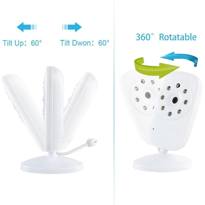 2.4 Wireless Baby Monitor With Night Vision & Two-Way Talk-1915196626574643208