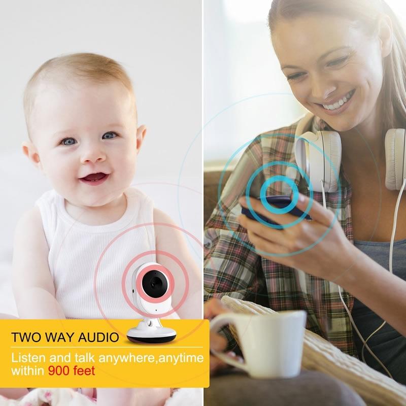 2.4 Wireless Baby Monitor With Night Vision & Two-Way Talk-1915196628076204033