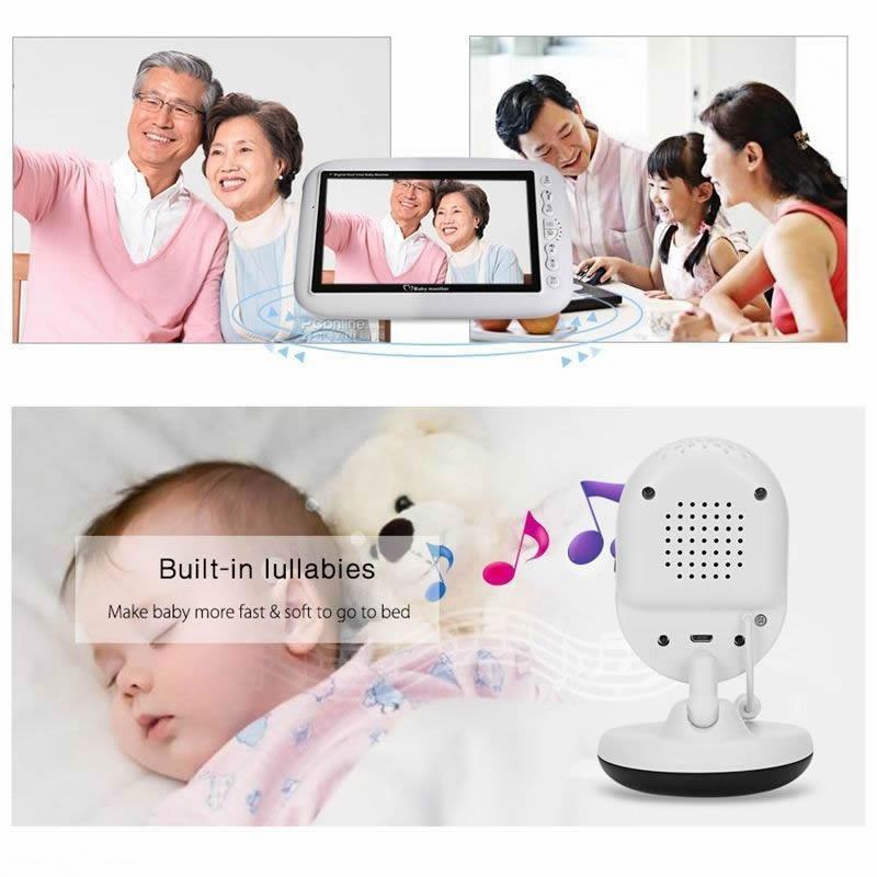2.4 Wireless Baby Monitor With Night Vision & Two-Way Talk-1915196628076204035