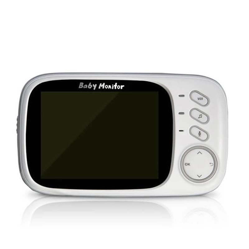 Wireless Baby Monitor With 2-Way Talk &amp; Night Vision - 3.2 Lcd - 2.4Ghz - White-1915196640818499585