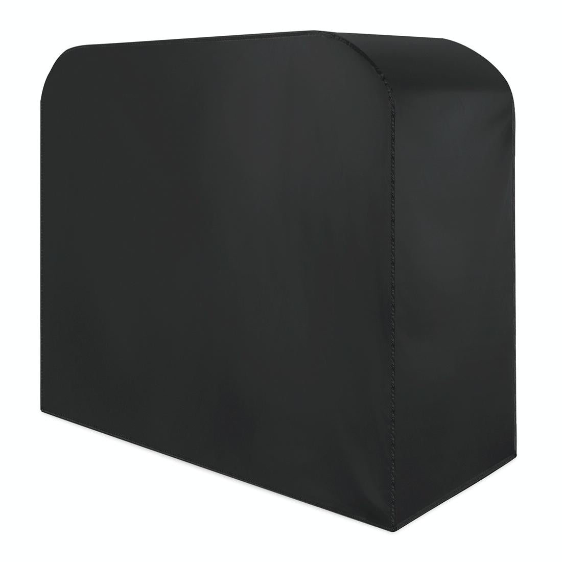 Waterproof 210D Oxford Cloth Bbq Grill Cover - Anti-Uv Dust-Proof Foldable - Fits Gas Charcoal Electric - 170X61X117Cm - Black-1915197209830363137