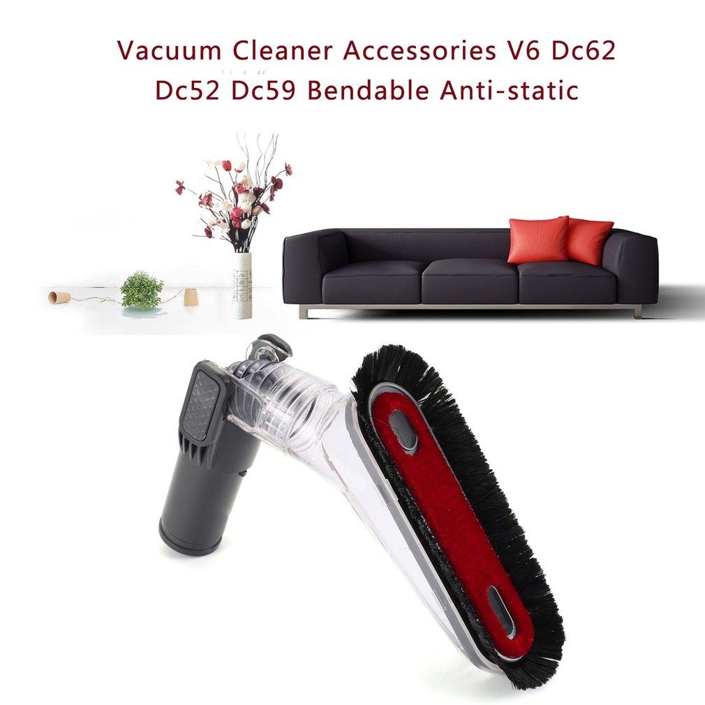 3-In-1 Bendable Anti-Static Suction Head Kit For Dyson V6 / V7 / V8 / V9 / V10 Vacuum-1915197726476341250