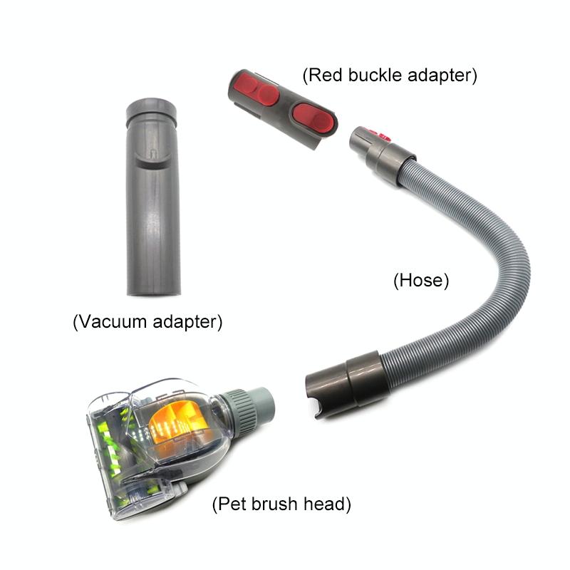 4-In-1 Handheld Anti-Mites Suction Head Kit For Dyson V6 / V7 / V8 / V10 Vacuum-1915197212678295553