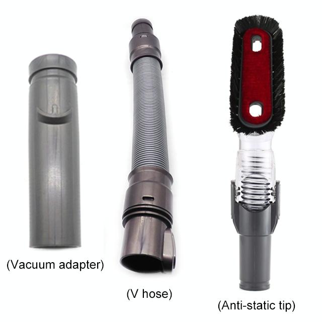 3-In-1 Bendable Anti-Static Suction Head Kit For Dyson V6 / Dc Vacuum-1915197900724506624