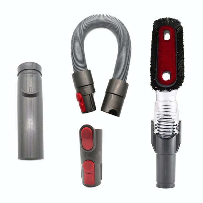 4-In-1 Bendable Anti-Static Suction Head Kit For Dyson V6 / V7 / V8 / V9 / V10-1915197562256756740