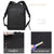 Versatile Oxford Laptop Backpack - Fits 15.6 Macbook Samsung Sony Dell Alienware Chuwi Asus Hp - Black-1915196776575537156