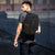Versatile Oxford Laptop Backpack - Fits 15.6 Macbook Samsung Sony Dell Alienware Chuwi Asus Hp - Black-1915196776575537159