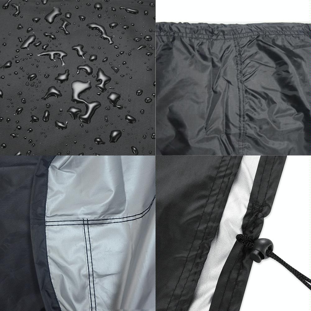 Waterproof Bbq Grill Cover - 210D Oxford Cloth Anti-Uv Dust-Proof 71X73Cm Black-1915196776881721345