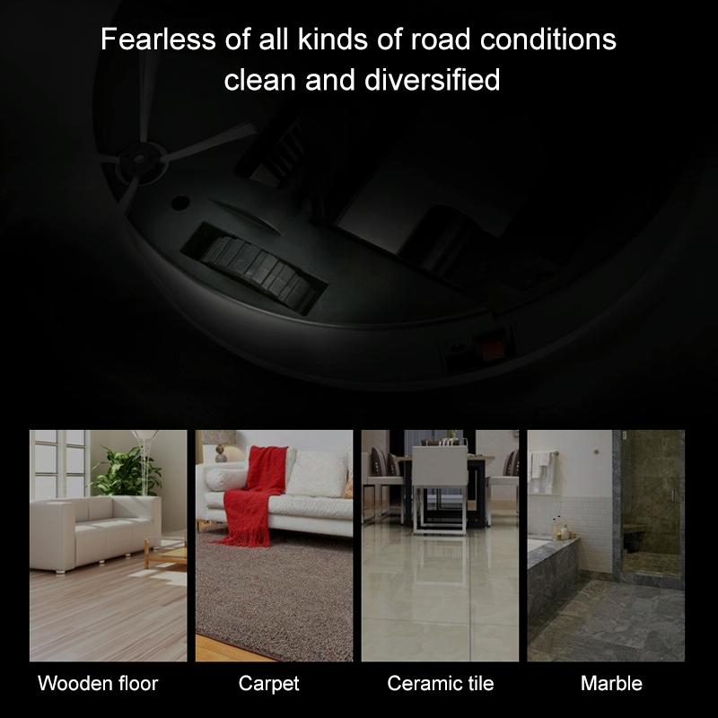 Smart Household Sweeping Robot - Grey-1915196559604191239